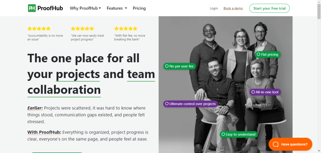 proofhub project management and team collaboration software