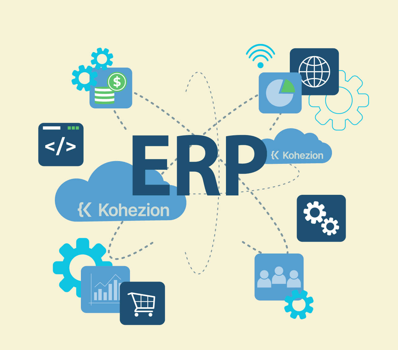 basic graph of What-is-ERP