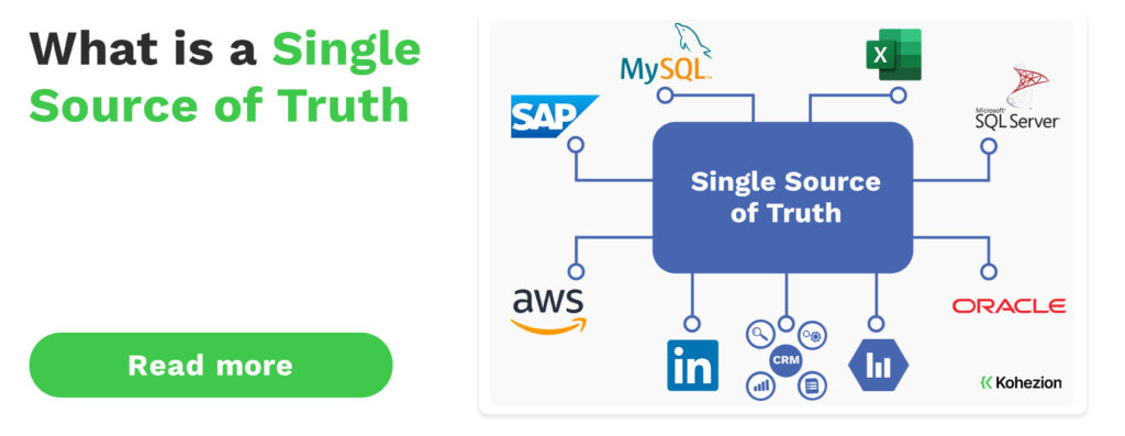 Single Source of Truth SSOT Database