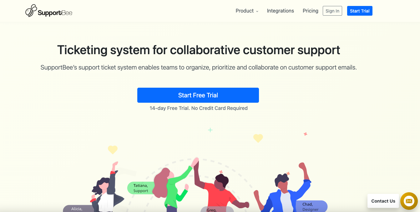 Supportbee support ticket system