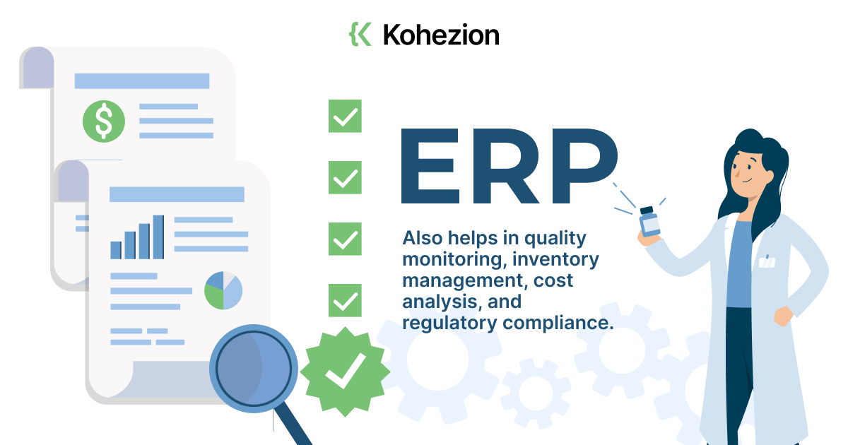 Benefits of Pharmaceutical ERP Software Benefits of Pharmaceutical ERP Software