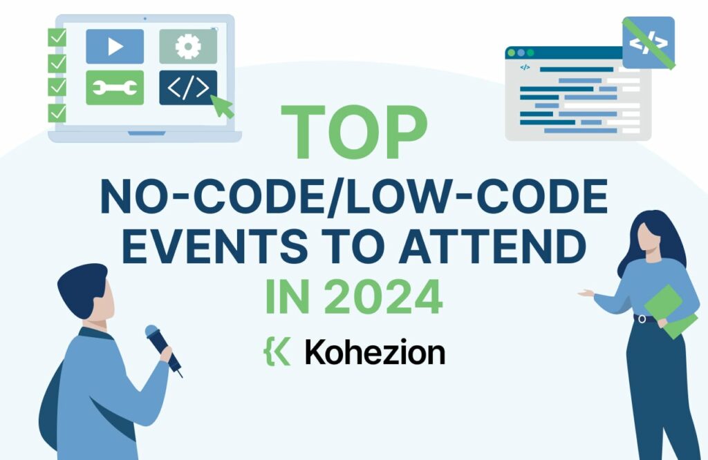 top no-code low-code events