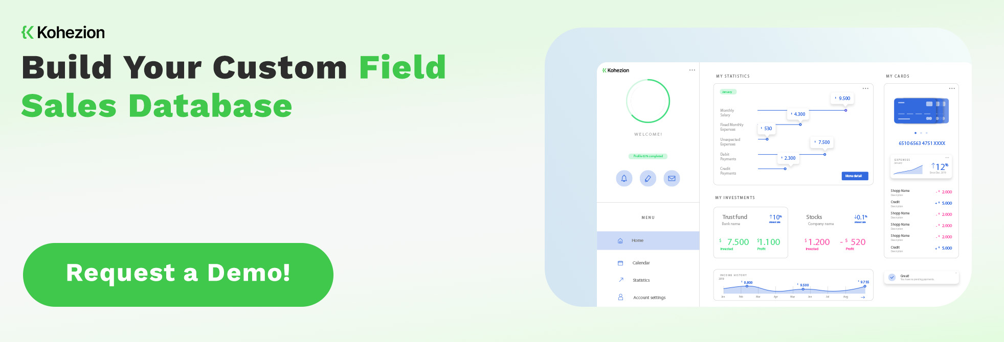 Fields sales data-base